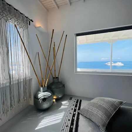 Yalos Mykonos 3 Bedroom Luxury In Mykonos Town With Sea & Sunset View Tagou