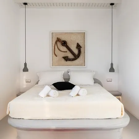 Yalos Mykonos 3 Bedroom Luxury In Mykonos Town With Sea & Sunset View فيلة