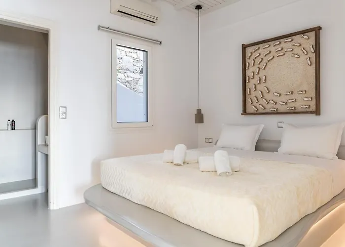 Yalos Mykonos 3 Bedroom Luxury In Mykonos Town With Sea & Sunset View Villa Tagoo (Mykonos)
